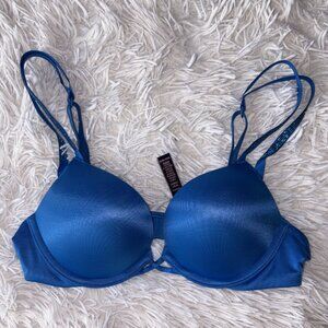 VS Shine Strap Blue Bra